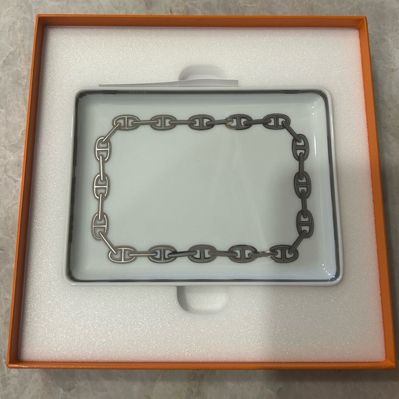 BNIB Hermès Chain D’Ancre Sushi Platter Discontinued - Picture 3 of 5